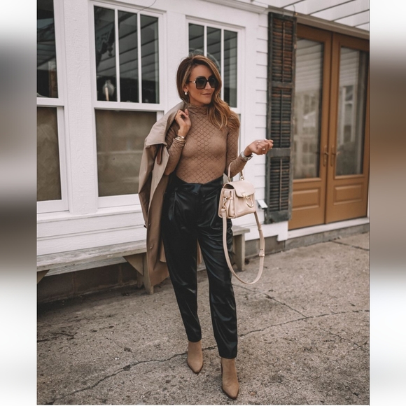 ZARA PU LEATHER Pants - Picture 15 of 15